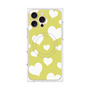 プレミアムパネル with MagSafe［ Dot Hearts - Yellow ］