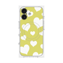 プレミアムパネル with MagSafe［ Dot Hearts - Yellow ］