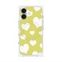 プレミアムパネル with MagSafe［ Dot Hearts - Yellow ］