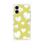 プレミアムパネル with MagSafe［ Dot Hearts - Yellow ］