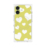 プレミアムパネル with MagSafe［ Dot Hearts - Yellow ］