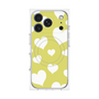 プレミアムパネル with MagSafe［ Dot Hearts - Yellow ］