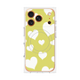 プレミアムパネル with MagSafe［ Dot Hearts - Yellow ］