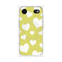 プレミアムパネル with MagSafe［ Dot Hearts - Yellow ］