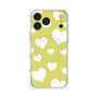 プレミアムパネル with MagSafe［ Dot Hearts - Yellow ］