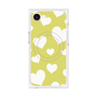 プレミアムパネル with MagSafe［ Dot Hearts - Yellow ］