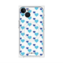 プレミアムパネル with MagSafe［ Stripe Hearts - Blue ］