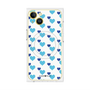 プレミアムパネル with MagSafe［ Stripe Hearts - Blue ］