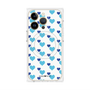 プレミアムパネル with MagSafe［ Stripe Hearts - Blue ］
