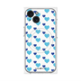 プレミアムパネル with MagSafe［ Stripe Hearts - Blue ］