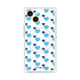 プレミアムパネル with MagSafe［ Stripe Hearts - Blue ］