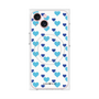 プレミアムパネル with MagSafe［ Stripe Hearts - Blue ］