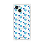プレミアムパネル with MagSafe［ Stripe Hearts - Blue ］