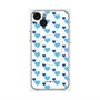 プレミアムパネル with MagSafe［ Stripe Hearts - Blue ］