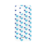 プレミアムパネル with MagSafe［ Stripe Hearts - Blue ］