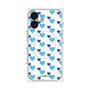プレミアムパネル with MagSafe［ Stripe Hearts - Blue ］