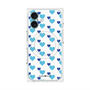 プレミアムパネル with MagSafe［ Stripe Hearts - Blue ］