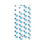 プレミアムパネル with MagSafe［ Stripe Hearts - Blue ］