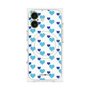 プレミアムパネル with MagSafe［ Stripe Hearts - Blue ］