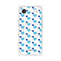 プレミアムパネル with MagSafe［ Stripe Hearts - Blue ］