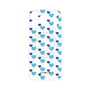 プレミアムパネル with MagSafe［ Stripe Hearts - Blue ］