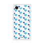 プレミアムパネル with MagSafe［ Stripe Hearts - Blue ］