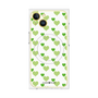 プレミアムパネル with MagSafe［ Stripe Hearts - Green ］
