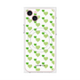 プレミアムパネル with MagSafe［ Stripe Hearts - Green ］