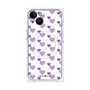プレミアムパネル with MagSafe［ Stripe Hearts - Purple ］