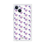 プレミアムパネル with MagSafe［ Stripe Hearts - Purple ］