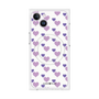 プレミアムパネル with MagSafe［ Stripe Hearts - Purple ］
