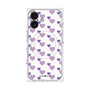 プレミアムパネル with MagSafe［ Stripe Hearts - Purple ］