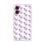 プレミアムパネル with MagSafe［ Stripe Hearts - Purple ］