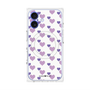 プレミアムパネル with MagSafe［ Stripe Hearts - Purple ］