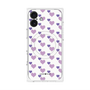 プレミアムパネル with MagSafe［ Stripe Hearts - Purple ］