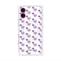 プレミアムパネル with MagSafe［ Stripe Hearts - Purple ］