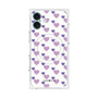 プレミアムパネル with MagSafe［ Stripe Hearts - Purple ］