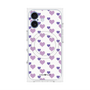 プレミアムパネル with MagSafe［ Stripe Hearts - Purple ］