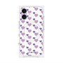 プレミアムパネル with MagSafe［ Stripe Hearts - Purple ］