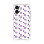 プレミアムパネル with MagSafe［ Stripe Hearts - Purple ］