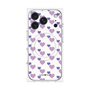 プレミアムパネル with MagSafe［ Stripe Hearts - Purple ］