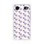 プレミアムパネル with MagSafe［ Stripe Hearts - Purple ］