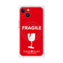 プレミアムパネル with MagSafe［ FRAGILE - Red ］
