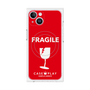 プレミアムパネル with MagSafe［ FRAGILE - Red ］