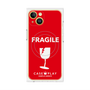 プレミアムパネル with MagSafe［ FRAGILE - Red ］