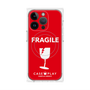 プレミアムパネル with MagSafe［ FRAGILE - Red ］