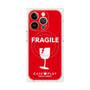 プレミアムパネル with MagSafe［ FRAGILE - Red ］