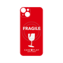 プレミアムパネル with MagSafe［ FRAGILE - Red ］