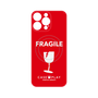プレミアムパネル with MagSafe［ FRAGILE - Red ］