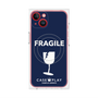 プレミアムパネル with MagSafe［ FRAGILE - Navy ］